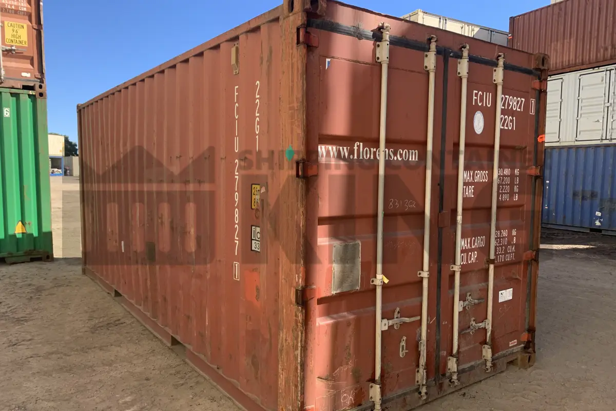 20' Standard Height Shipping Container