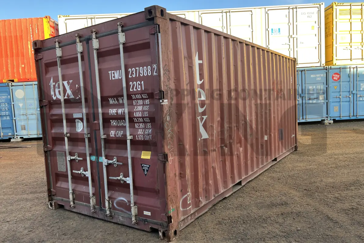 20' Standard Height Shipping Container