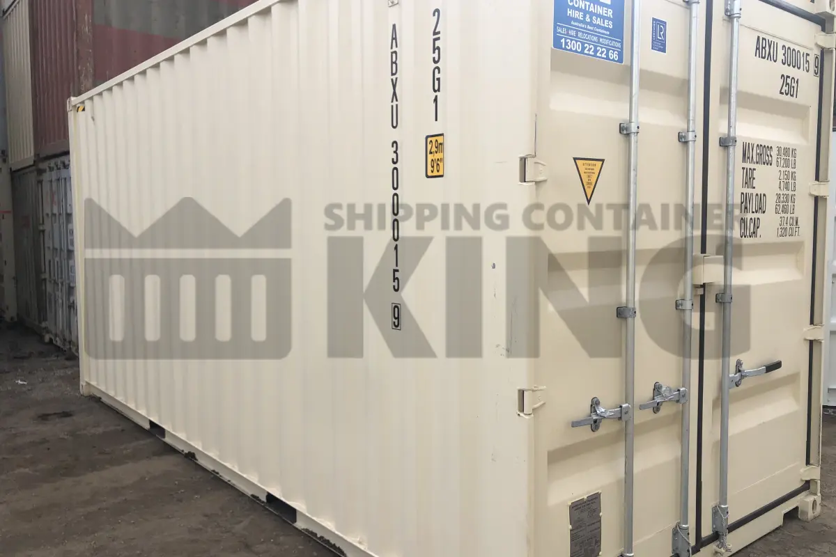 20' High Cube Shipping Container