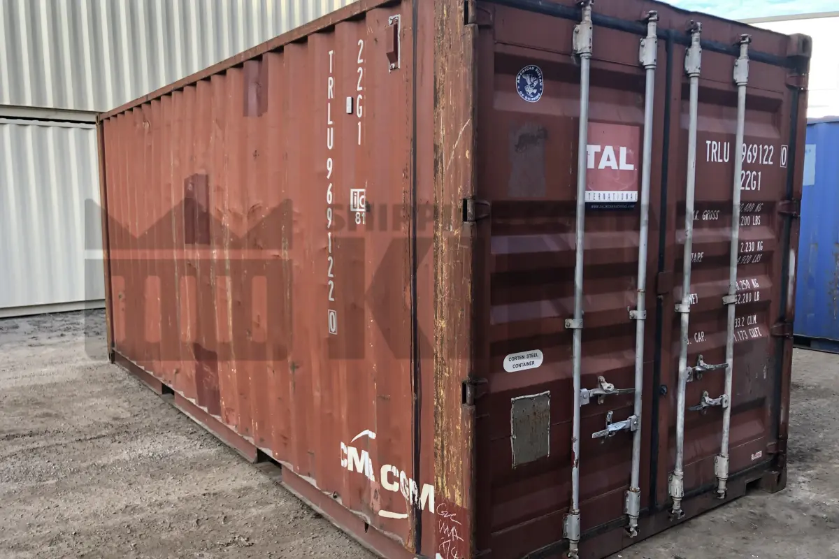 20' Standard Height Shipping Container