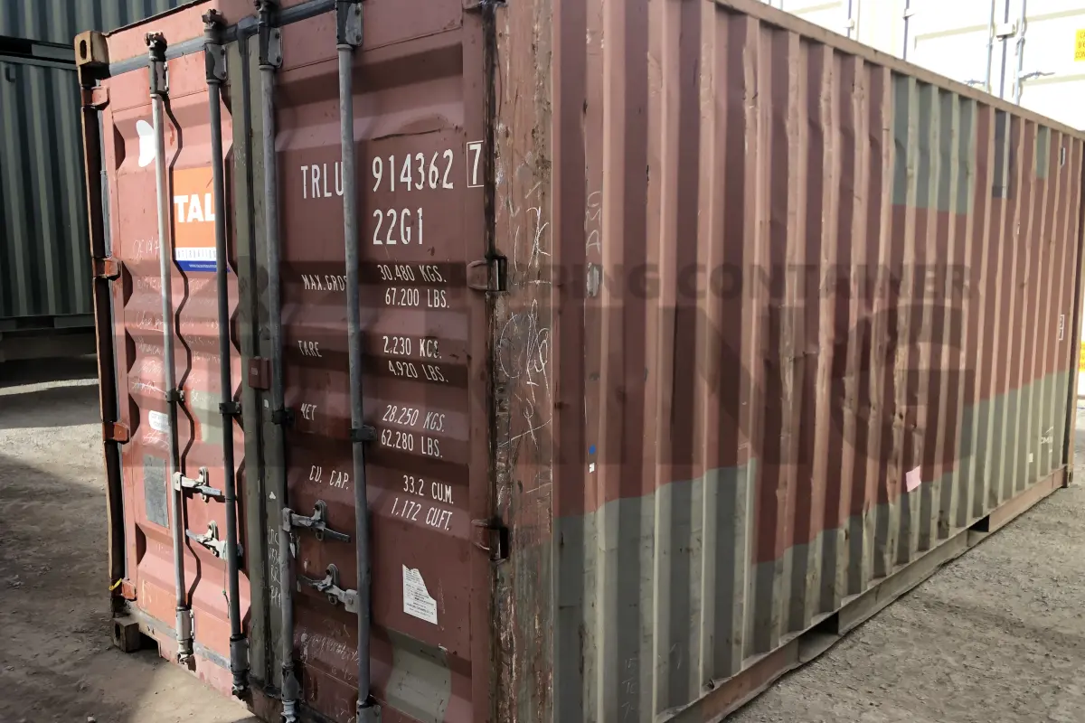 20' Standard Height Shipping Container