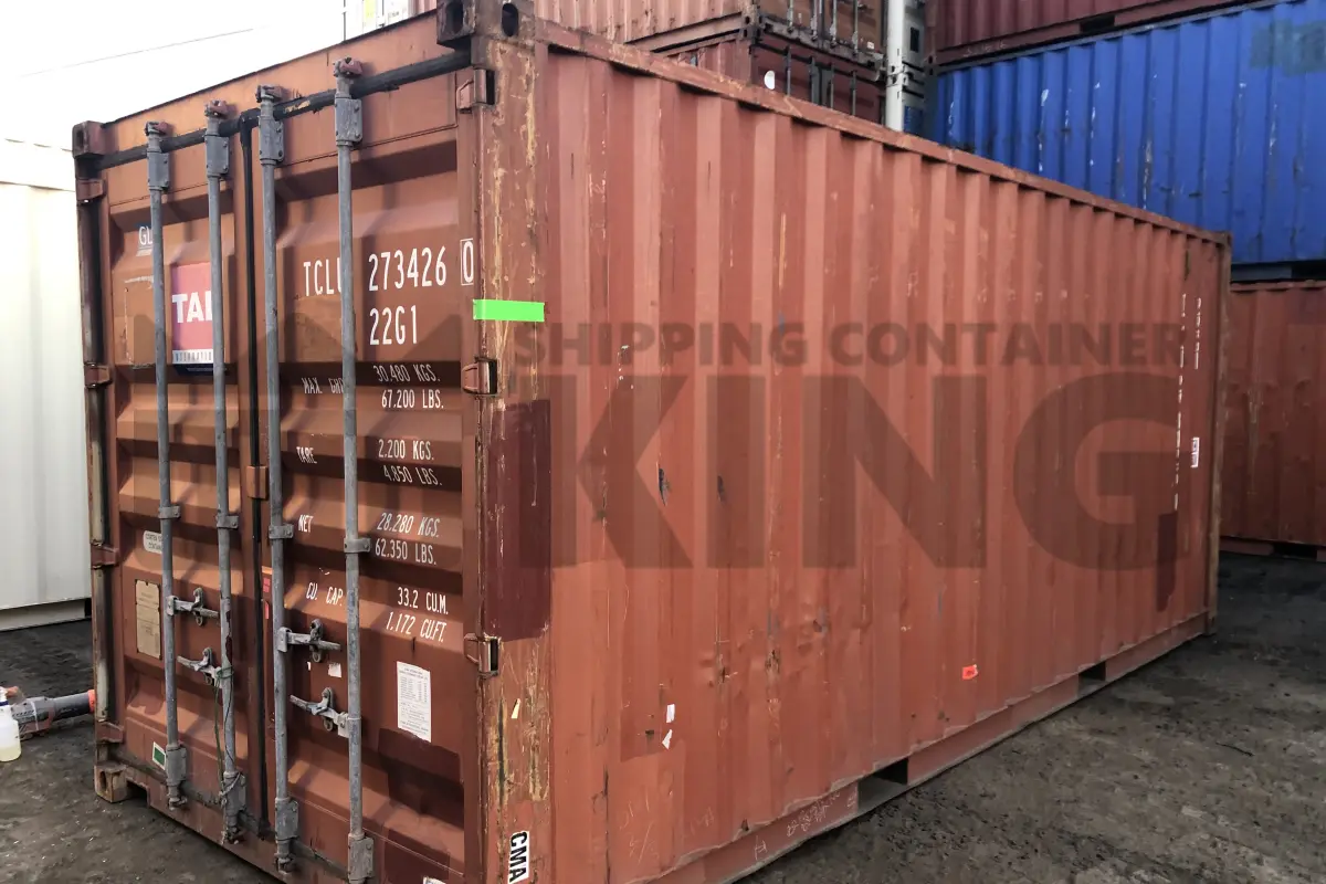 20' Standard Height Shipping Container