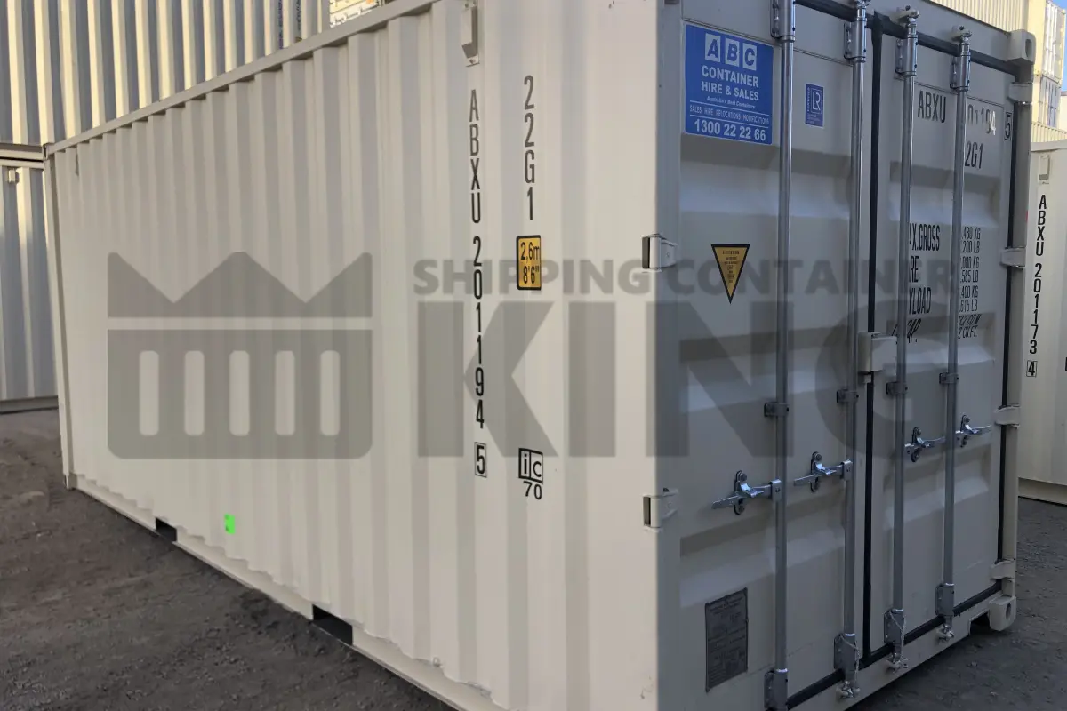 20' Standard Height Shipping Container