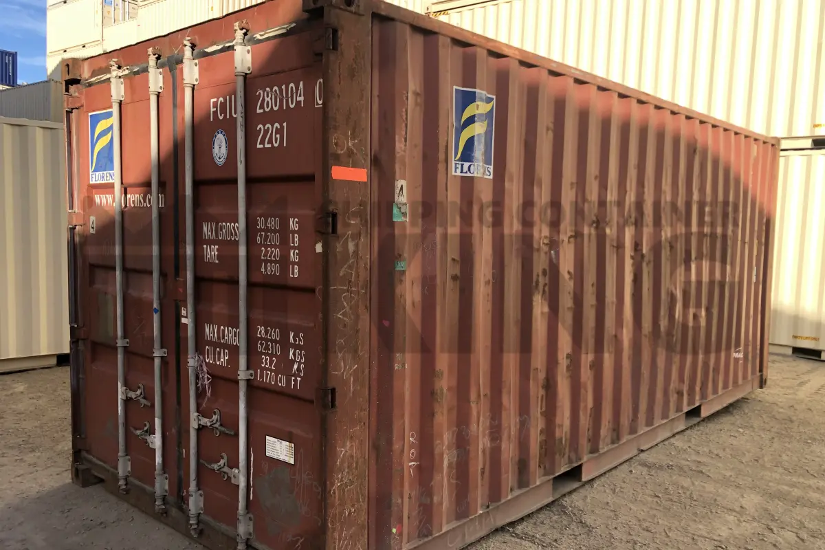 20' Standard Height Shipping Container