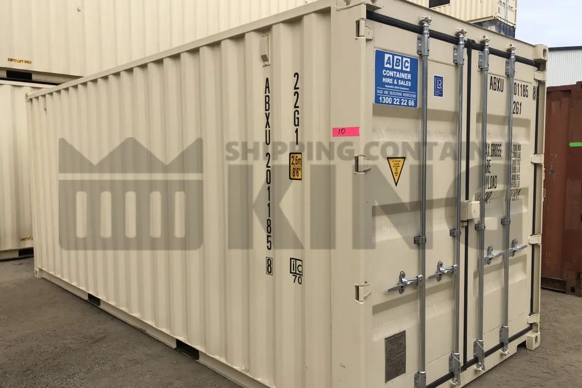 20' Standard Height Shipping Container