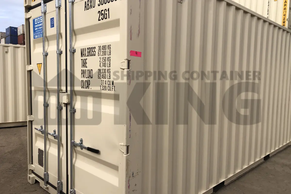 20' High Cube Shipping Container