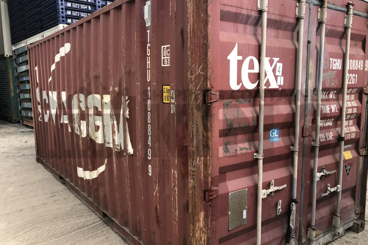 20' Standard Height Shipping Container