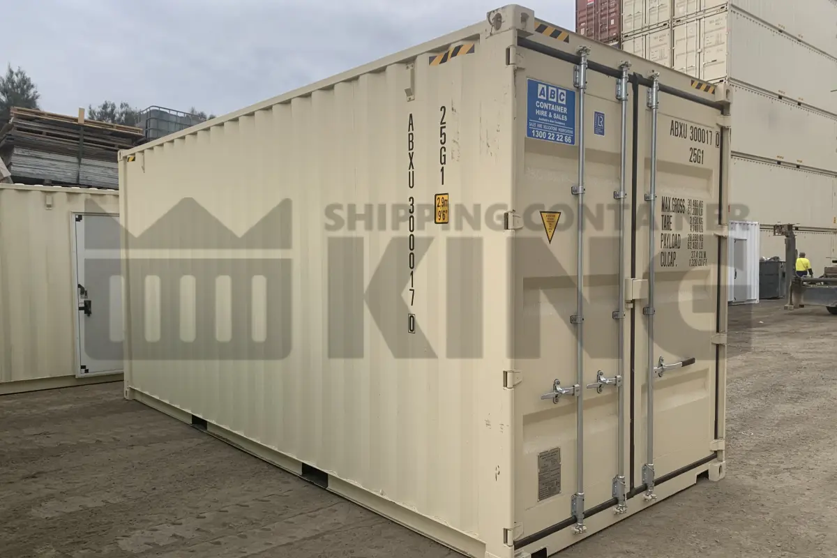 20' High Cube Shipping Container