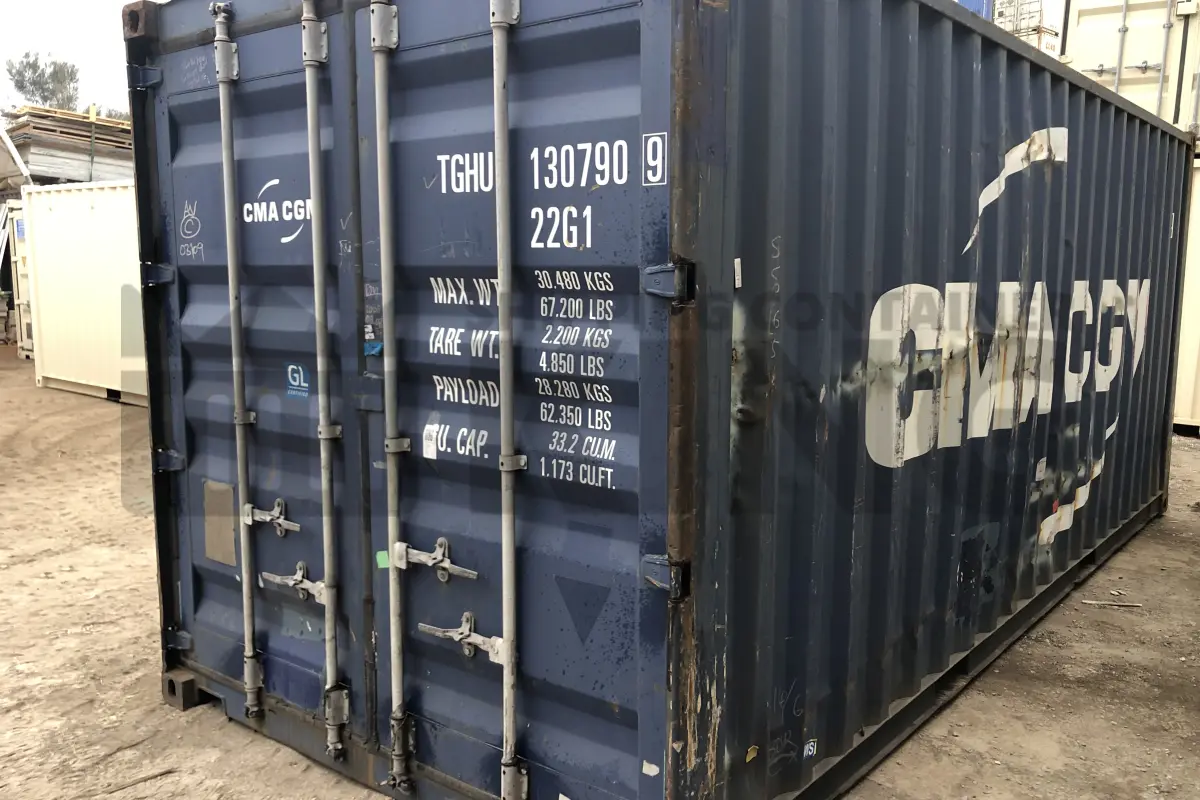 20' Standard Height Shipping Container