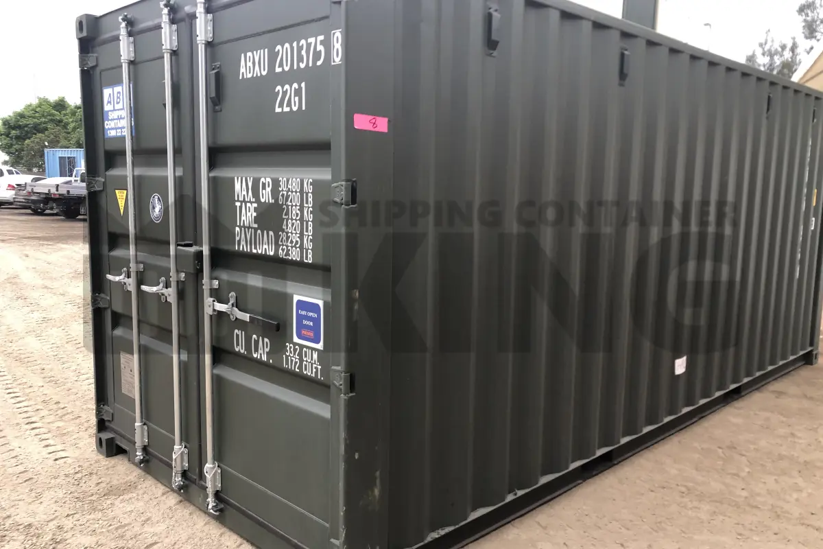 20' Standard Height Shipping Container