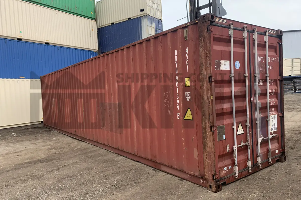 40' High Cube Shipping Container