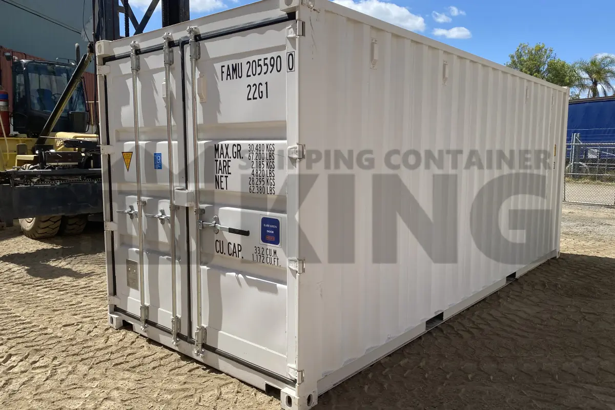 20' Standard Height Steel Container (Doors One End)