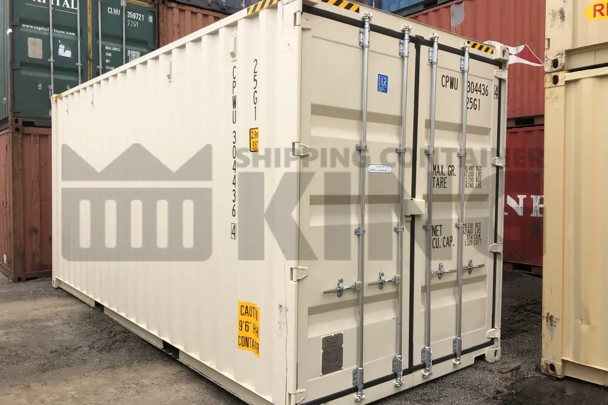 20' High Cube Steel Container (Doors One End)