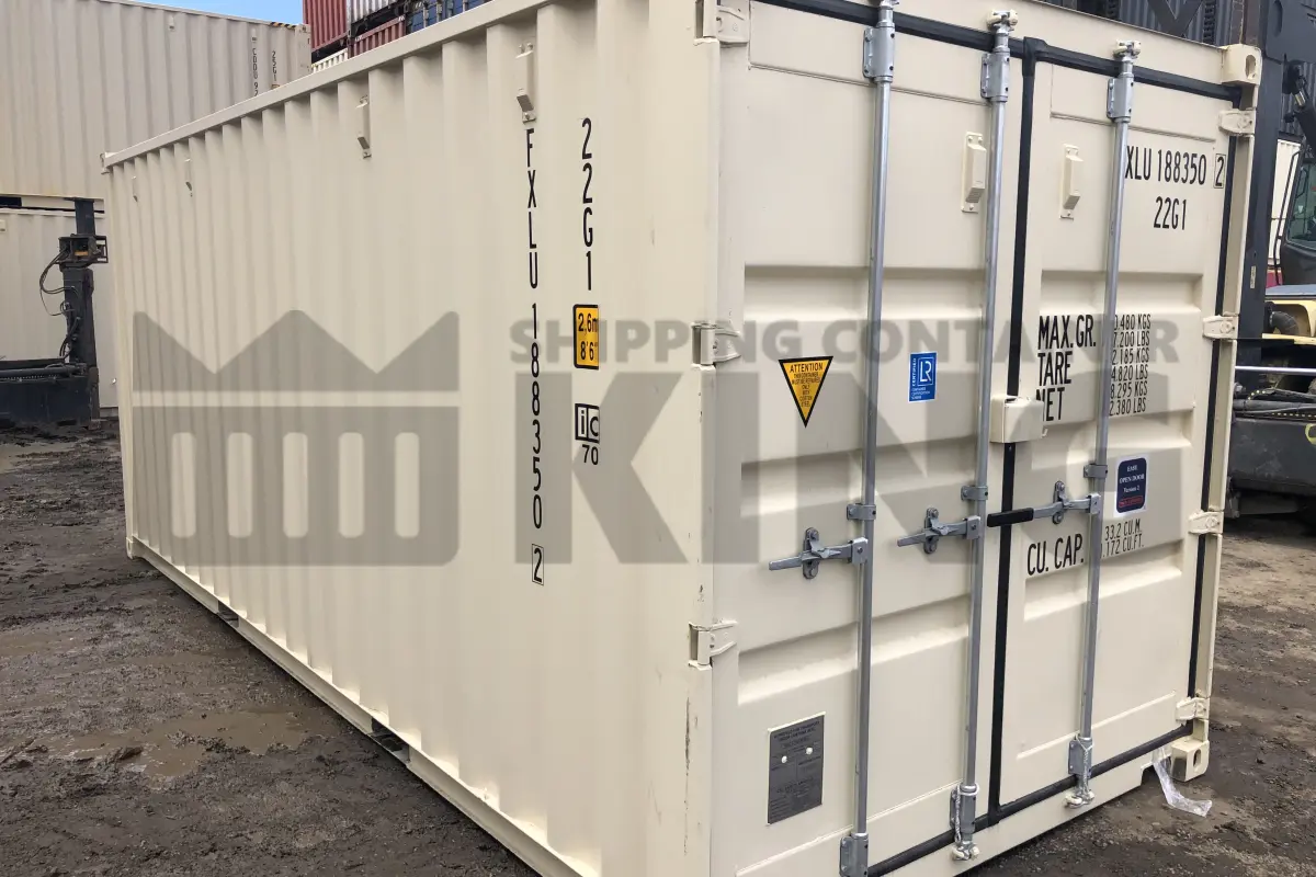 20' Standard Height Steel Container (Doors One End)