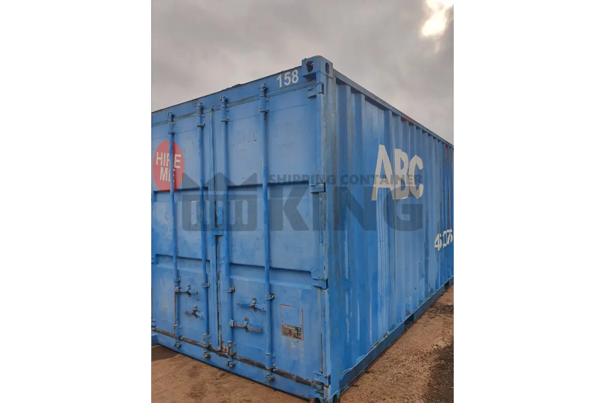 20' Standard Height Steel Container (Doors One End)