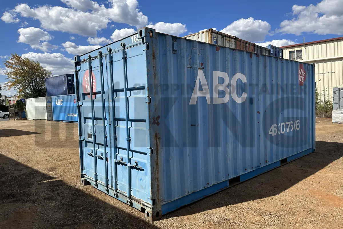 20' Standard Height Steel Container (Doors One End)