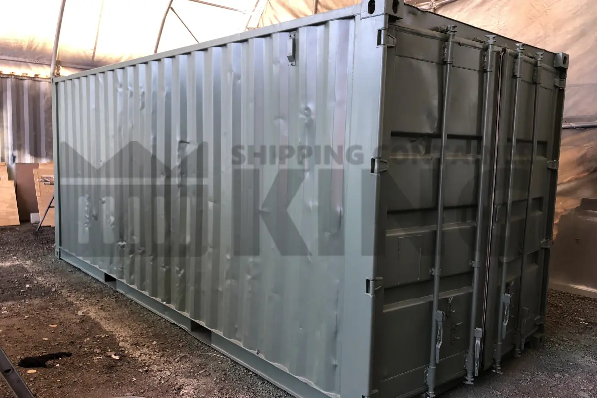 20' Standard Height Steel Container (Doors One End)